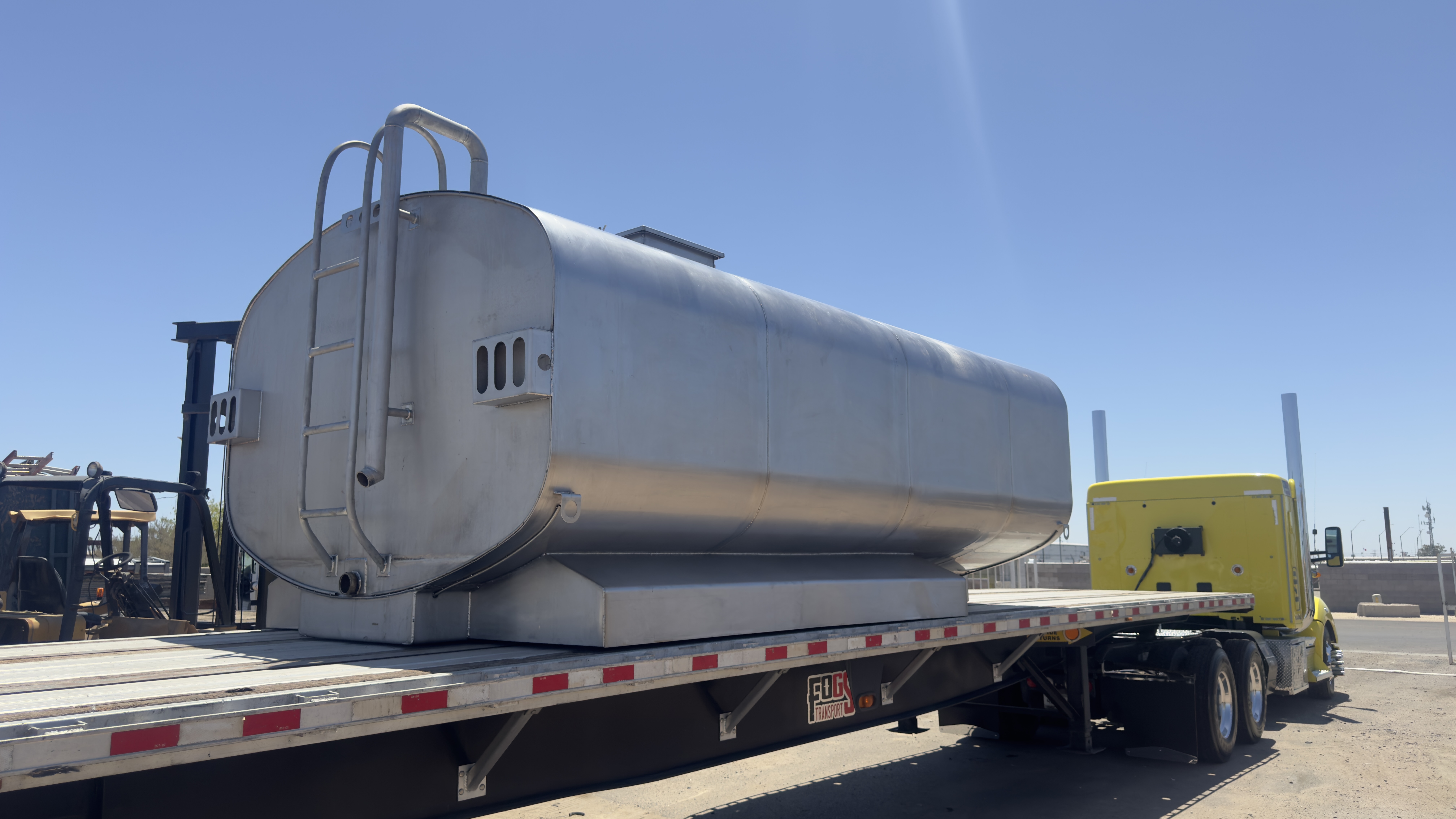 Tanque para pipa fabricado a la medida por MR Maquinaria